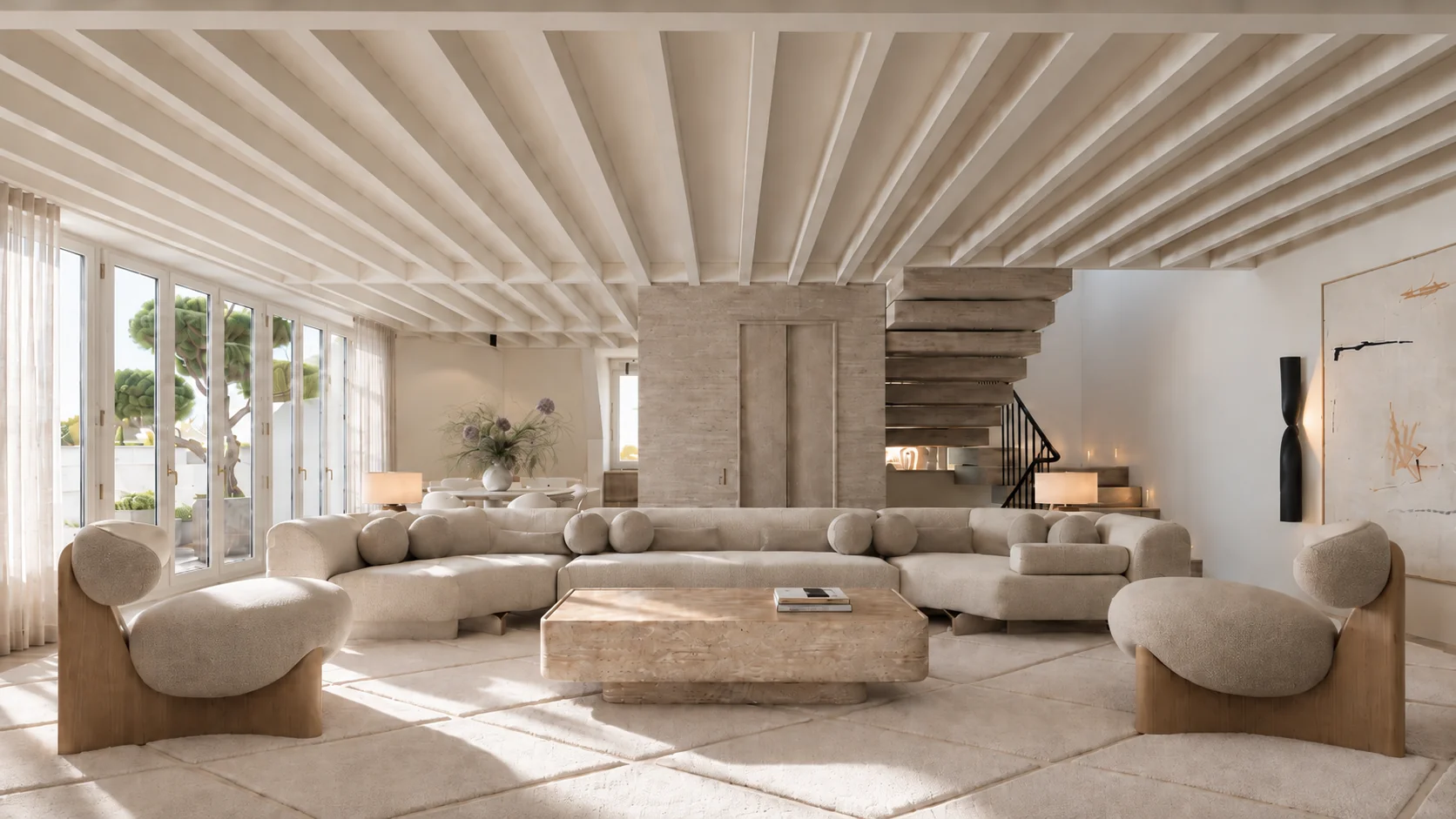 Penthouse social room